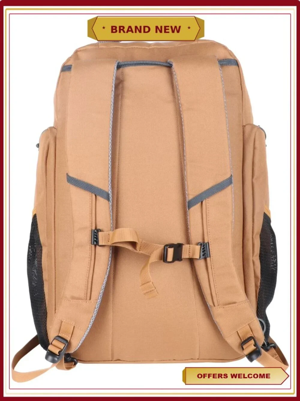 Convertible Backpack Duffel 35L Polyester Travel Gear